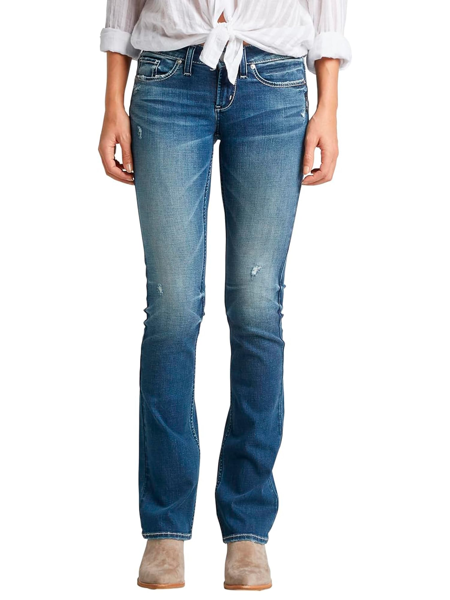 Silver Jeans Co. Tuesday Slim Bootcut Jeans - Jeans - Boot Cut - Women