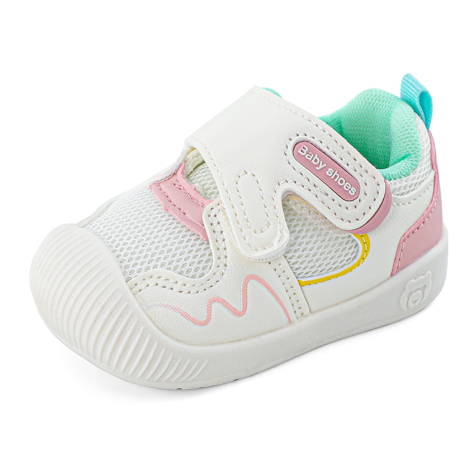 LACOFIA Children's First Steps Shoes, Gymnastics Shoes, Children's Sneakers with