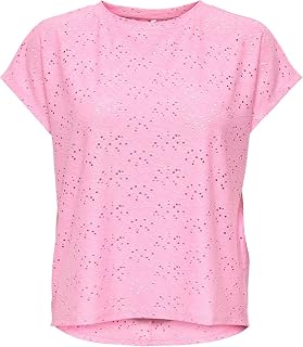 Only Onlsmilla S/S Top Jrs Noos Women's T-Shirt (Pack of 1)