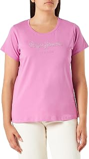Pepe Jeans Women's New Virginia Ss N T-Shirt (Pack of 1)