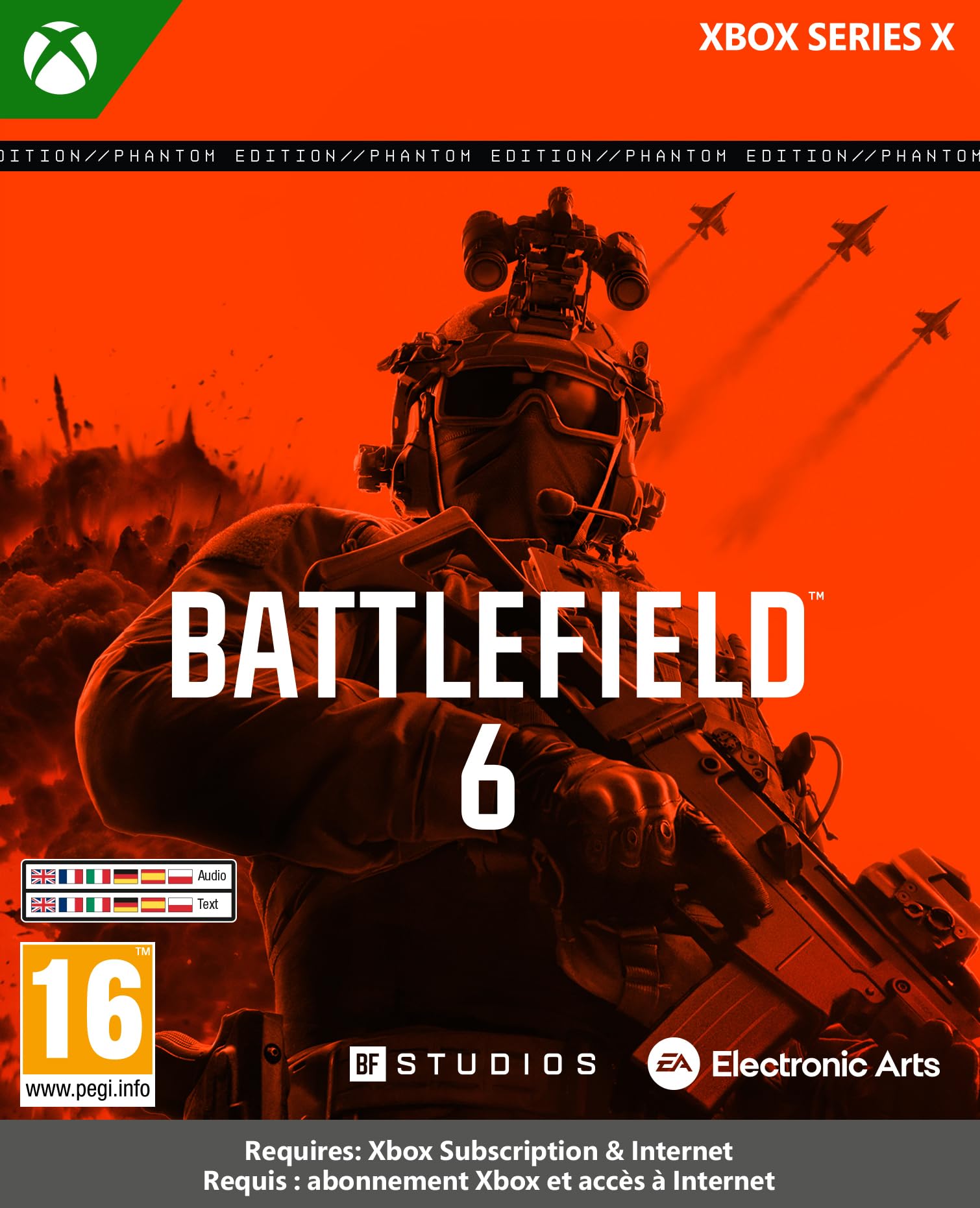 Battlefield 6 Phantom Edition XBOX Series X | Disc | VideoGame | English