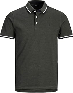 Jack & Jones Jjepaulos Polo SS Noos Men's Polo Shirt (Pack of 1)