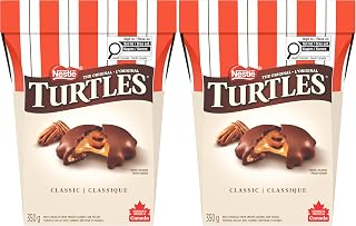 TURTLES Classic Recipe Holiday Gift Chocolates, 350 g (Pack of 2)