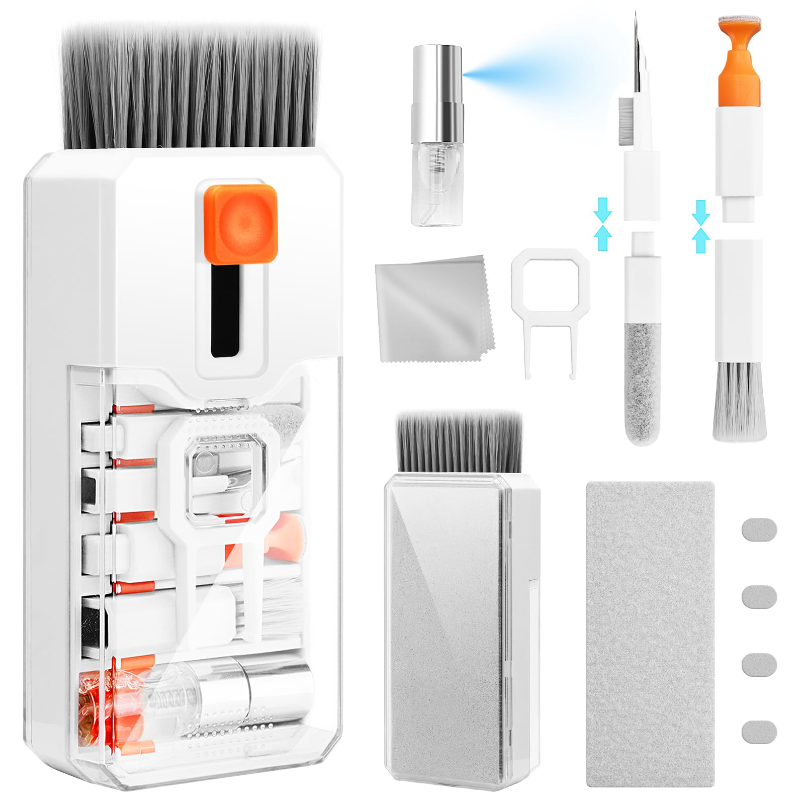 Ordilend Keyboard Cleaner & Laptop Cleaning Kit, All-in-1 for Computer PC | Elec