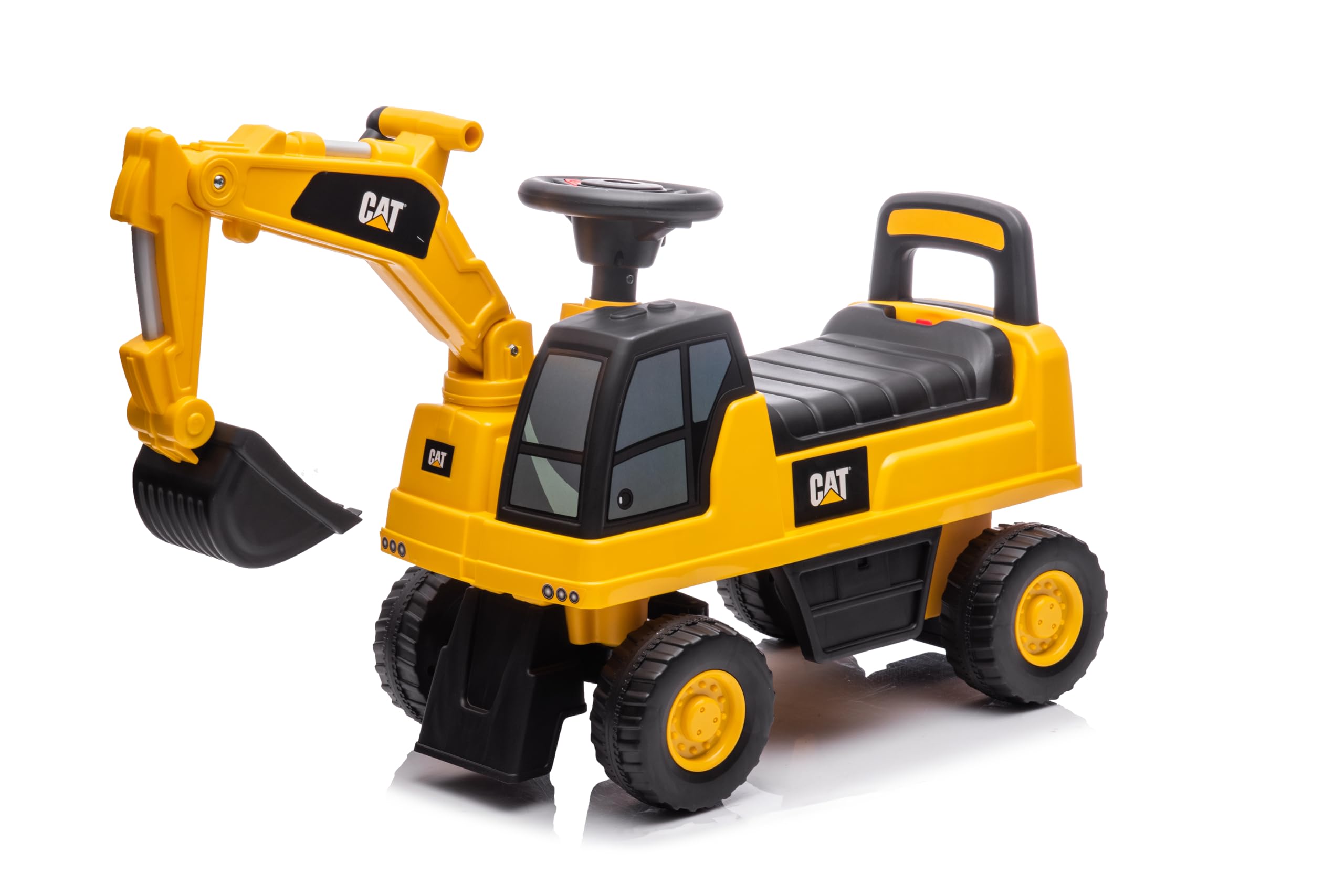Best Ride On Cars CAT Excavator Push Car – Licensed Caterpillar Ride-On Digger T