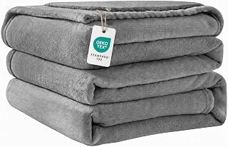 Good Nite Fleece Throw Blanket 200x230cm Soft Flannel Blanket for Sofa Bed