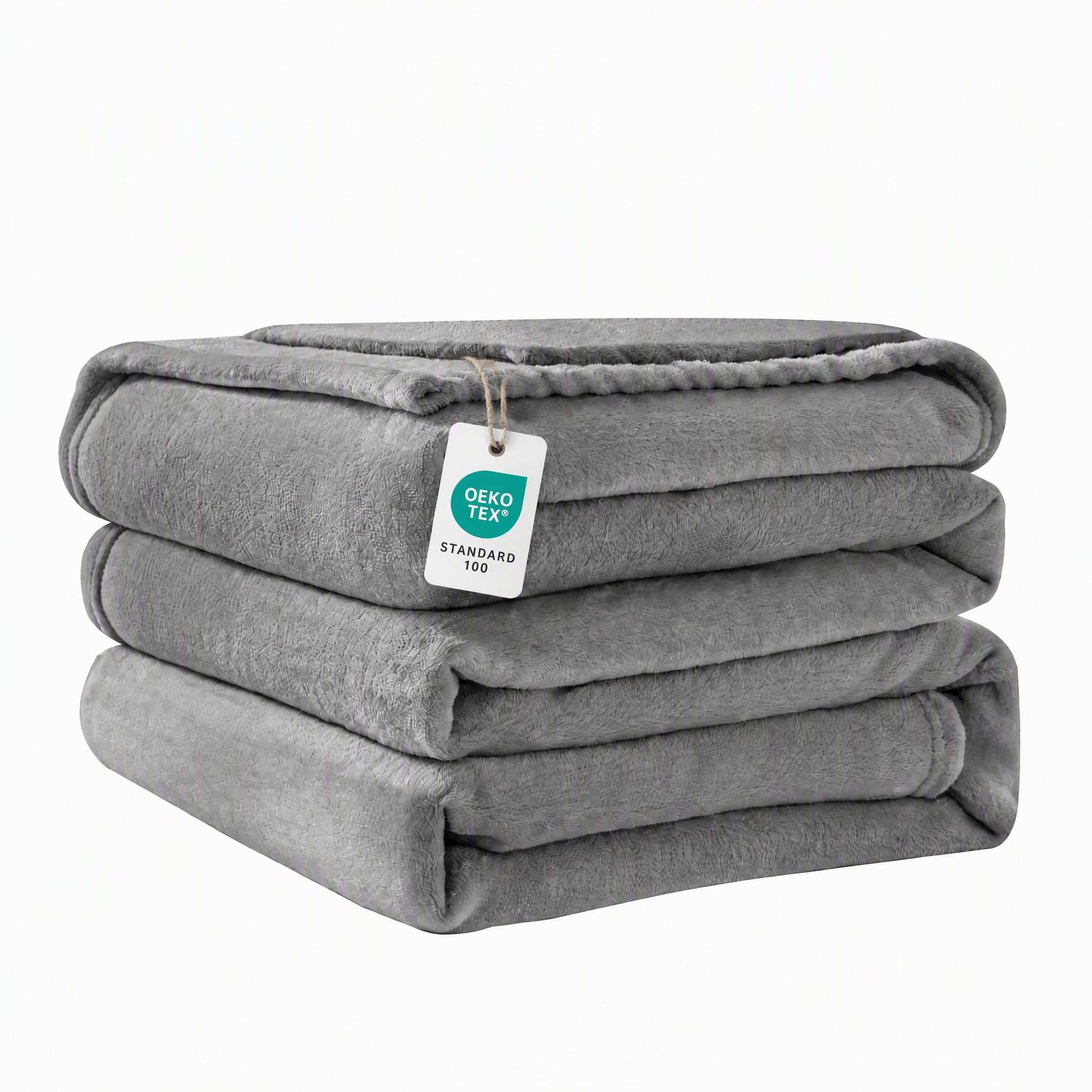 Good Nite Fleece Throw Blanket 130x150cm Soft Flannel Blanket for Sofa Bed