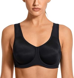 SYROKAN Women's Underwired Sports Bra
