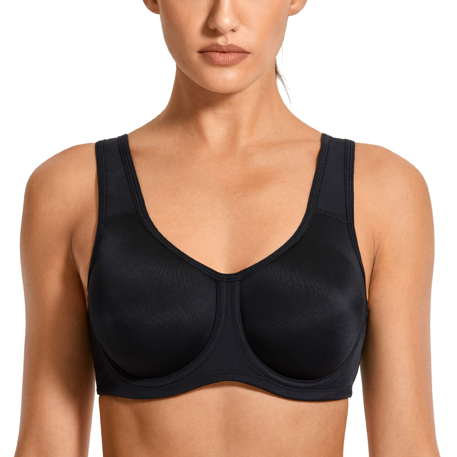 SYROKAN Women's Underwired Sports Bra