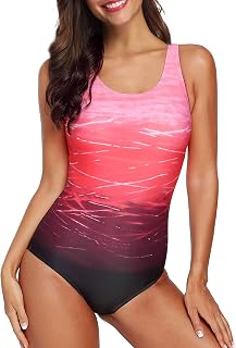 American Trends, Women's Athletic Workout One Piece Swimsuit