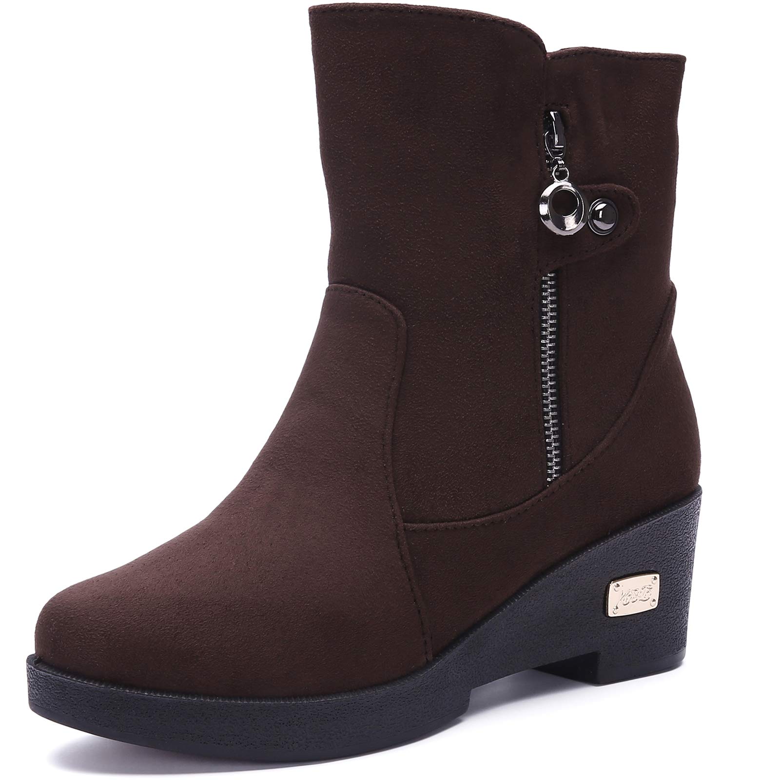 Gaatpot Women's Winter Boots with Wedge Snow Boots