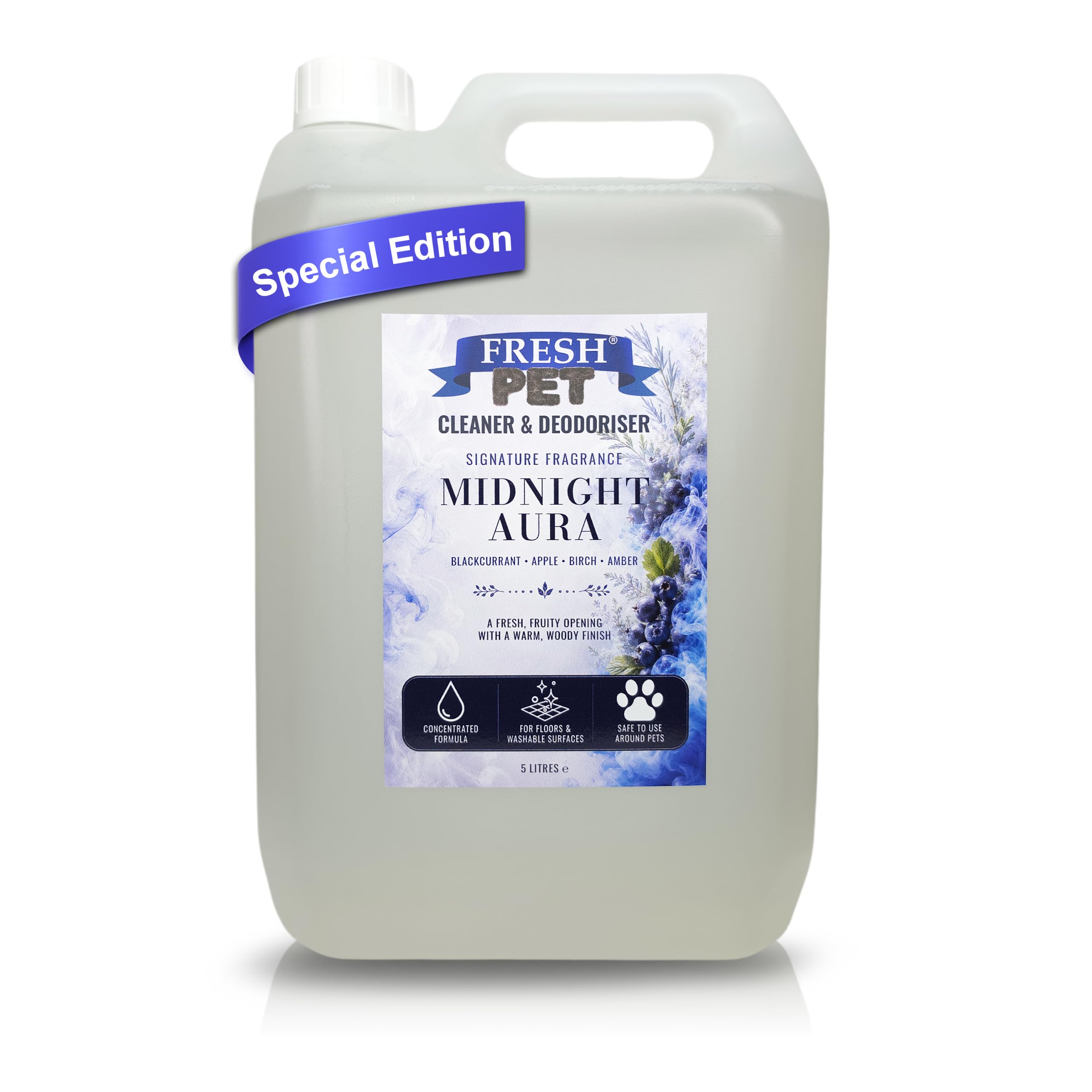 FRESH PET Disinfectant Deodoriser Artificial Grass Cleaner for Dogs 5L