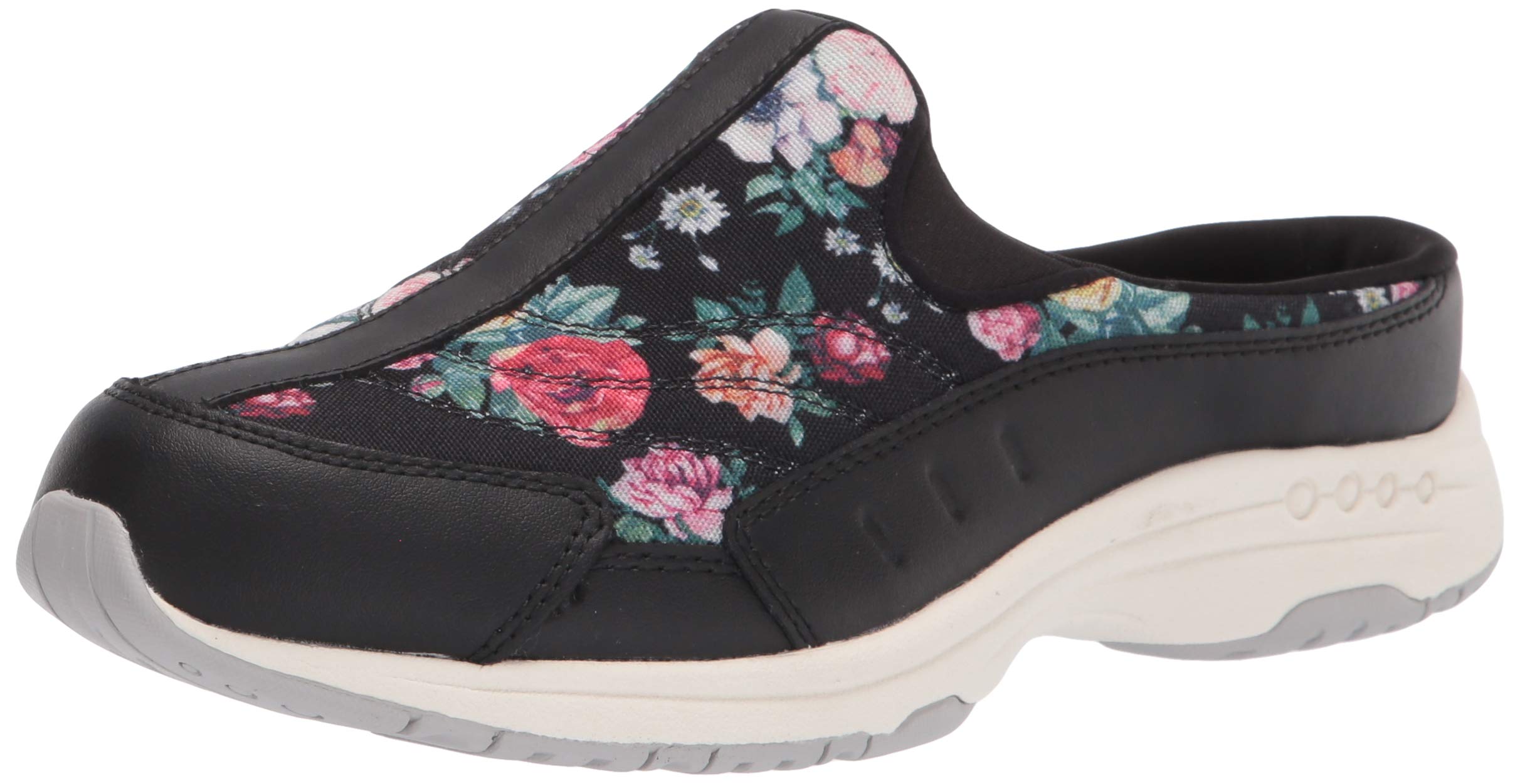 Easy Spirit Traveltime479 - Pantofole da Donna, Nero 001, 38 EU Larga