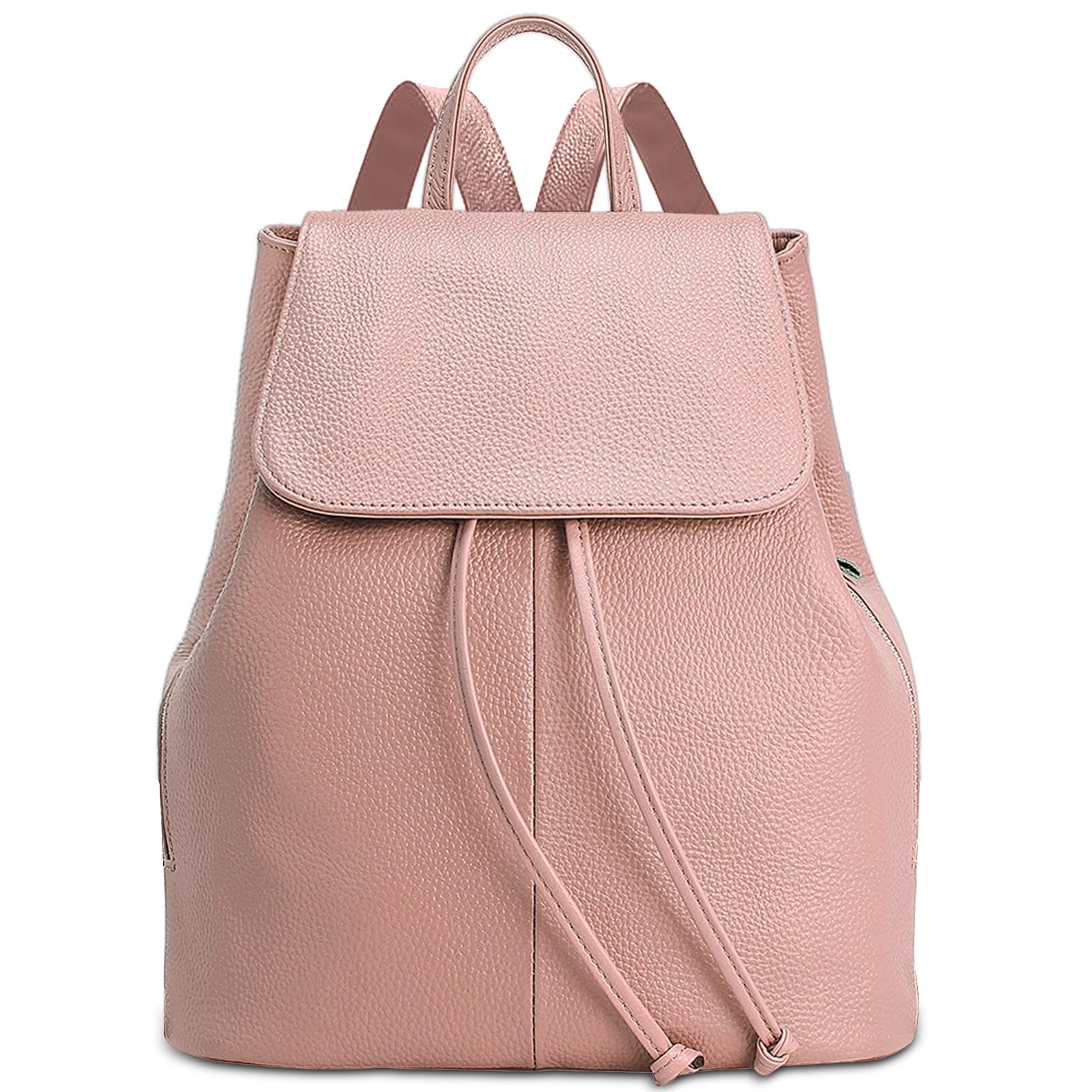 BOYATU Leather Backpack Purse for Women Fashion Design Ladies Shoulder Bag
