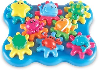 Learning Resources Essentials Ocean Wonders Build and Spin Playset (17 Piece)