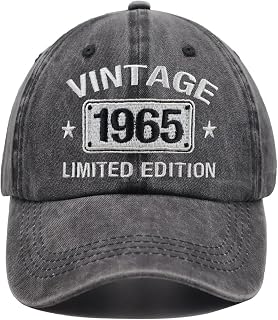 Vintage 1974 1973 1972 1971 1970 1969 1968 1967 1966 1965 Limited Edition Adjustable Embroidered Baseball Cap