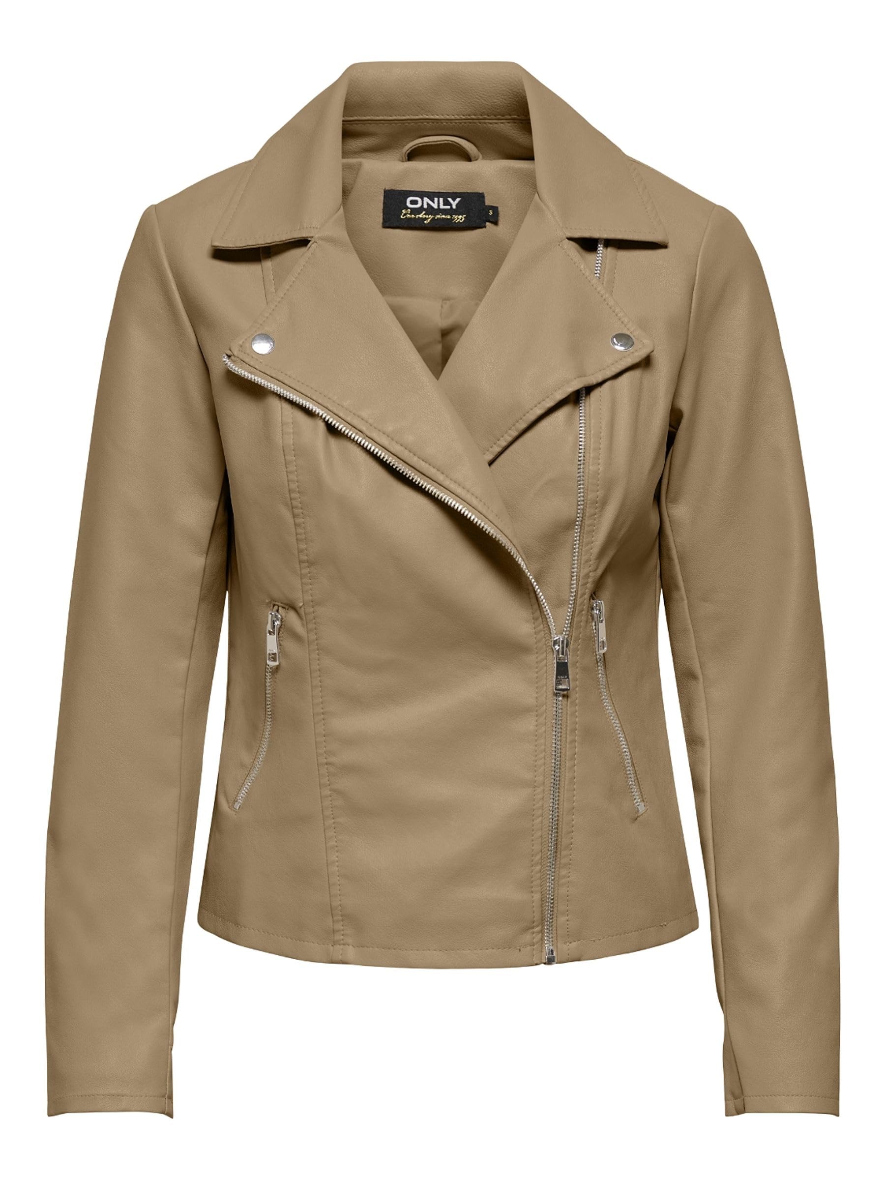 Only Female jacket in leather look