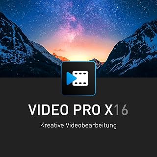 MAGIX Video Pro X16 - Creative video editing I Video editing program I Video editing program I Video editing software | Windows 10 / 11 I 1 full license for 2 devices in a practical shipping box