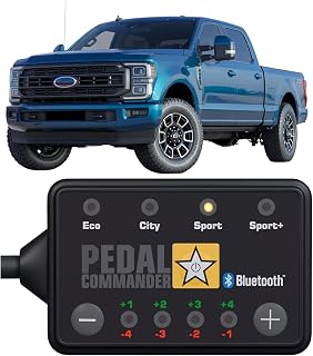 PEDAL COMMANDER for Ford F-250 Super Duty 2011-2026 Throttle Controller | Fits 3rd-5th Gen XL, XLT, Lariat, King Ranch, Platinum, Tremor, Limited 6.2L/6.7L/6.8L/7.3L Ford F250 Super Duty