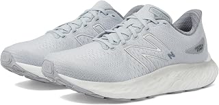 New Balance Men's Evoz Running Shoe, Graphite Grey Aluminium Silver Metallic, 40 EU Wide
