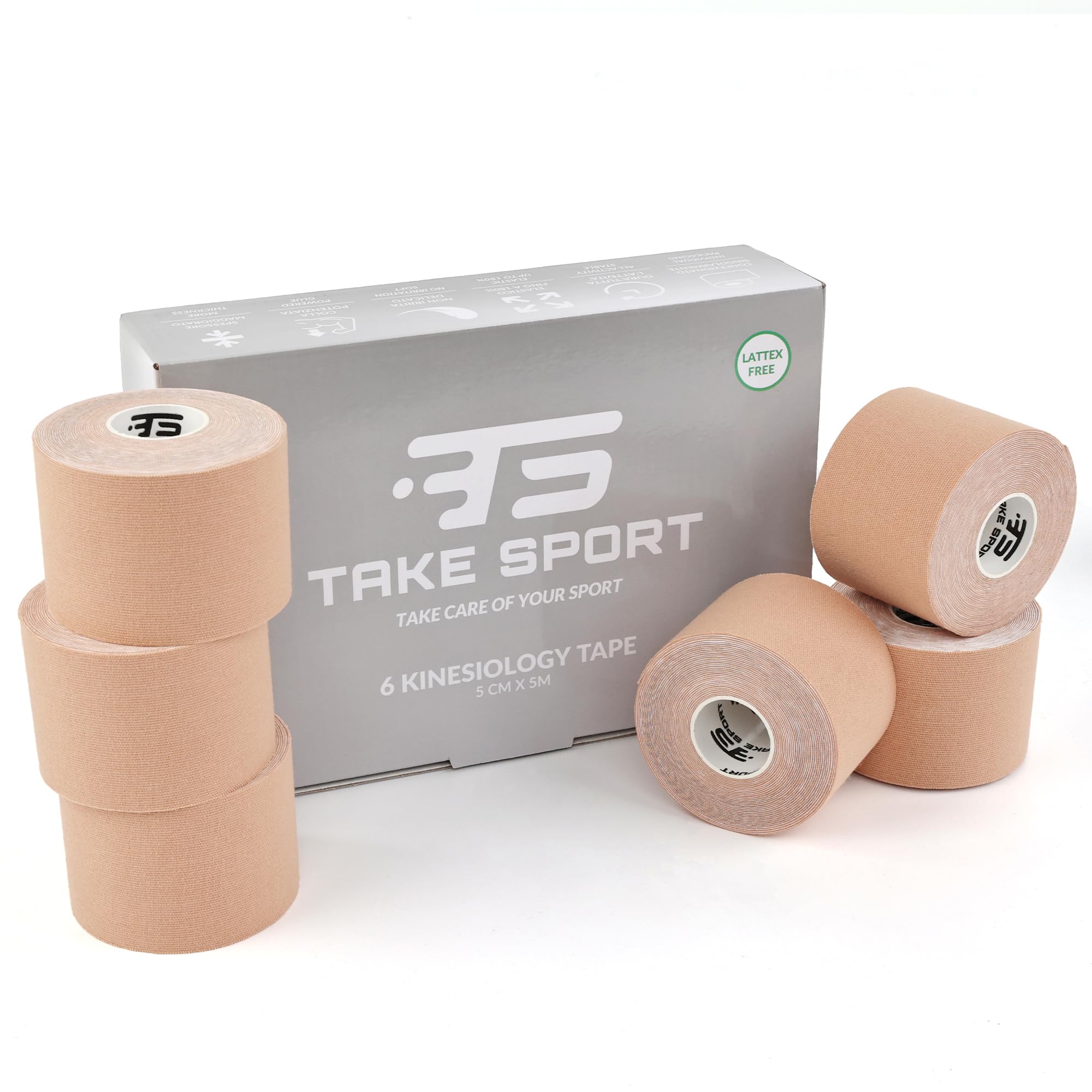 TS TAKE SPORT, Kinesio, Kinesio tape, Nastro kinesiologico, Tape kinesiologico, 
