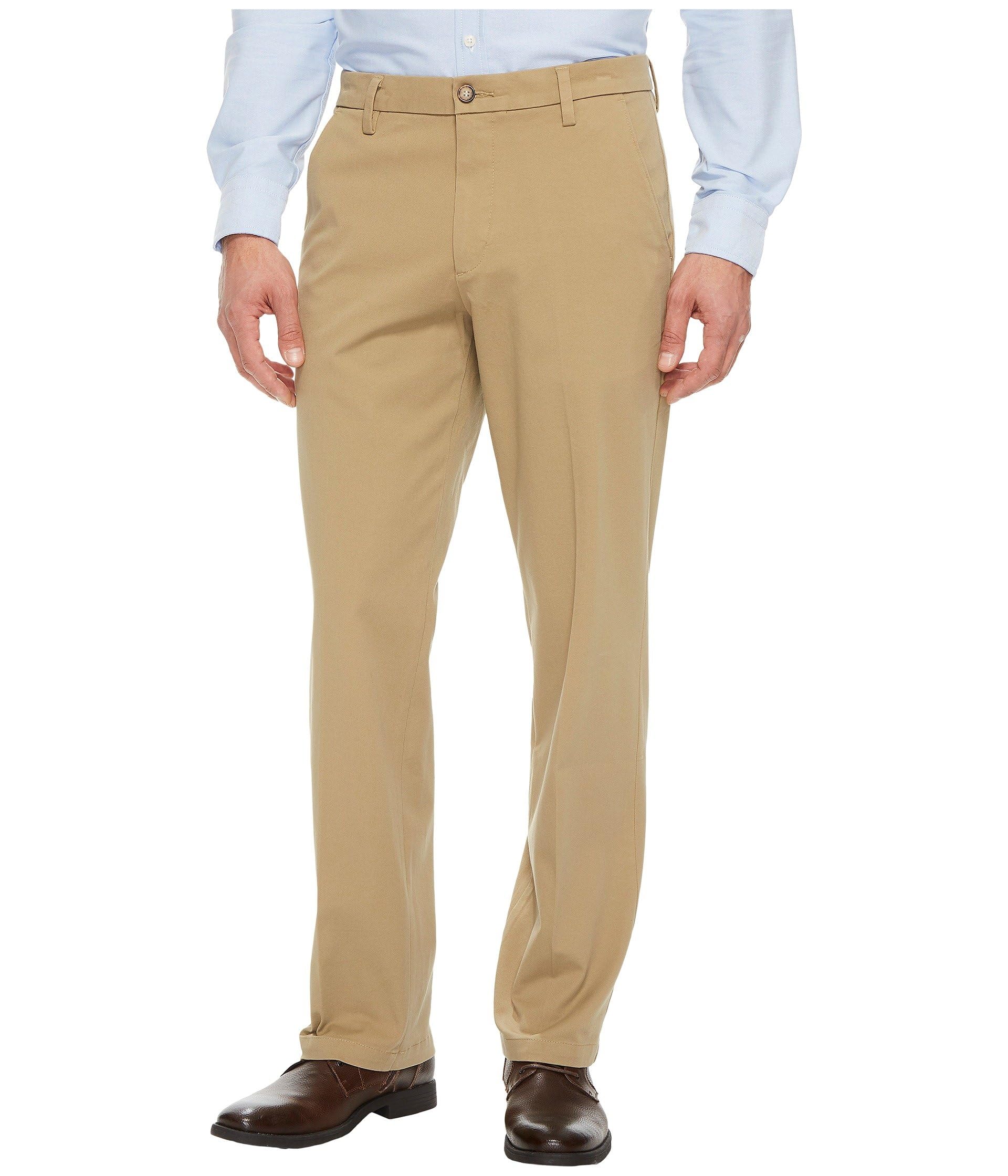 Dockers Men's Relaxed Fit Comfort Khaki Pants - Pleated