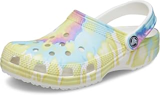 Crocs Sandals Classic Tie Dye Graphic Clog Unisex Adult
