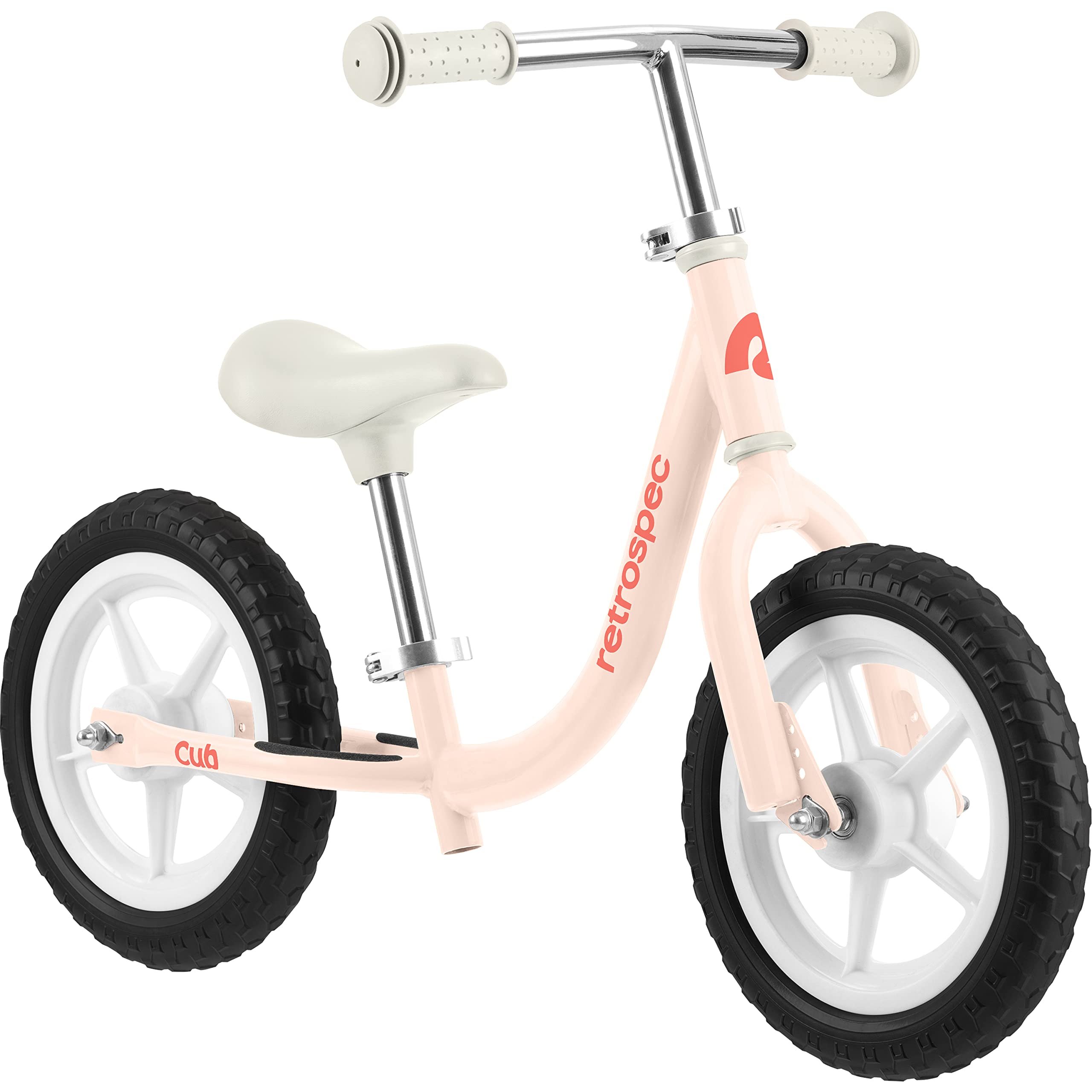 Retrospec Cub Toddler Balance Bike for Ages 18 Months - 3 Years - 12in No-Pedal 