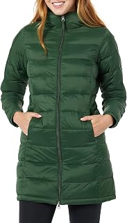 Amazon Essentials Women's Lightweight Water-Resistant Packable Hooded Puffer Coat