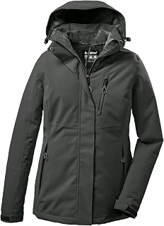 Killtec Damen Jacke Women's Functional Outdoor Waterproof Jacket with Zip Hood (Pack of 1)