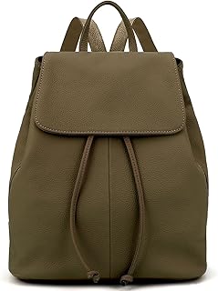 BOYATU Leather Backpack Purse for Women Fashion Design Ladies Shoulder Bag