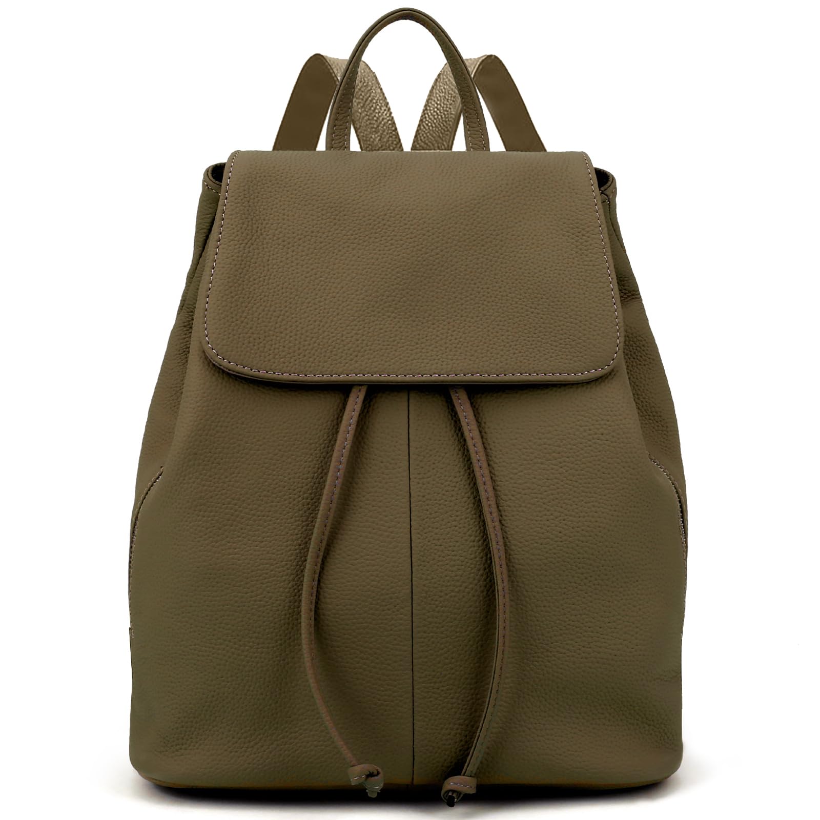 BOYATU Leather Backpack Purse for Women Fashion Design Ladies Shoulder Bag