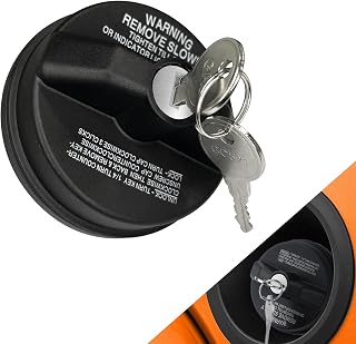 SamWinGear Gas Cap Lock, Locking Gas Cap with Key for Toyota 4Runner Tacoma Honda CRV Tundra Acura Infiniti Nissan Buick Cadillac GMC Chevy, Fuel Tank Caps Automotive Replacement 77300-47020 10504