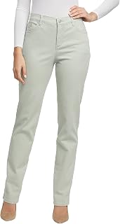Gloria Vanderbilt Womens Amanda Classic High Rise Tapered Jean Petite