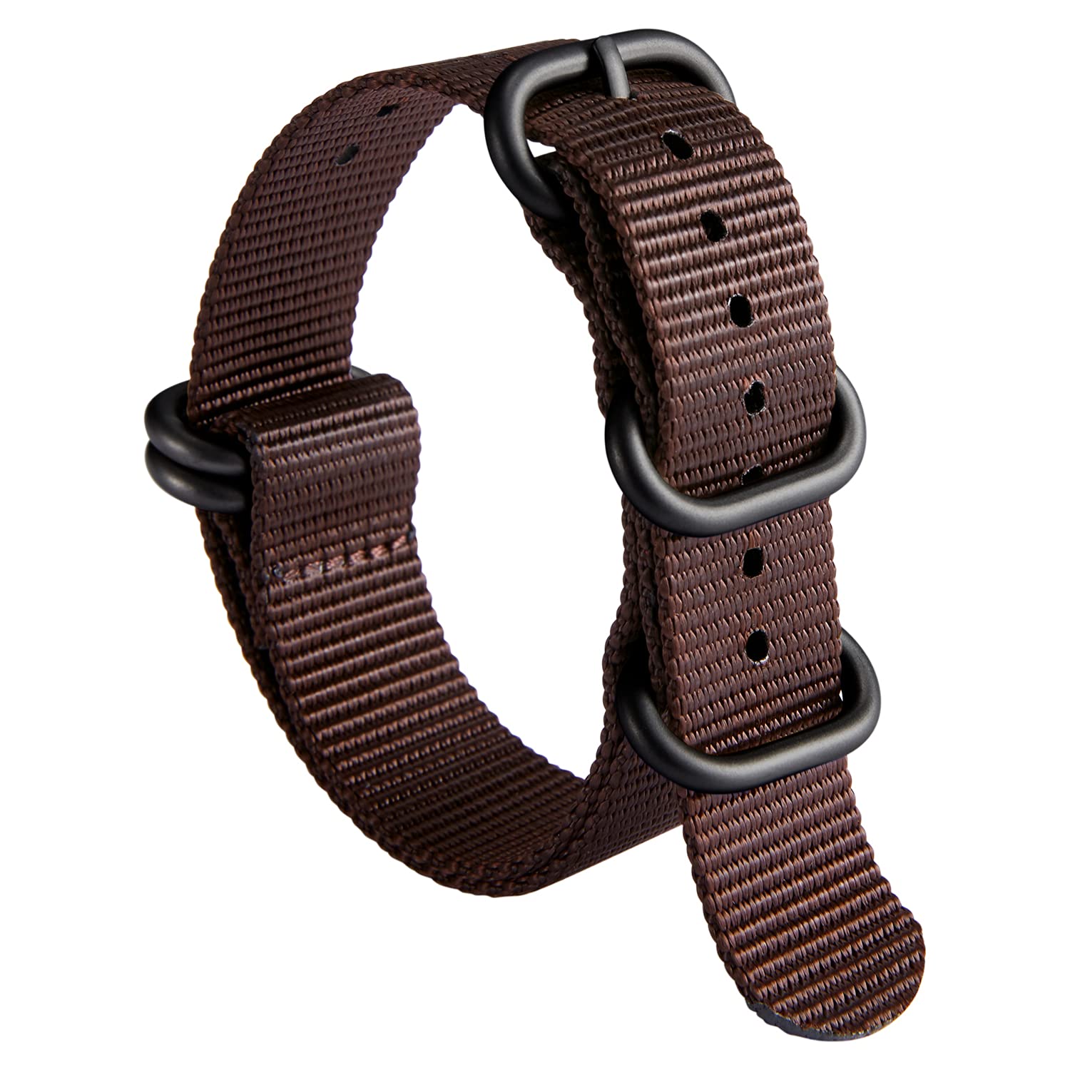 BINLUN Nylon Watch Strap 18/19/20/21/22/23/24mm Premium Ballistic Multicolor Wat