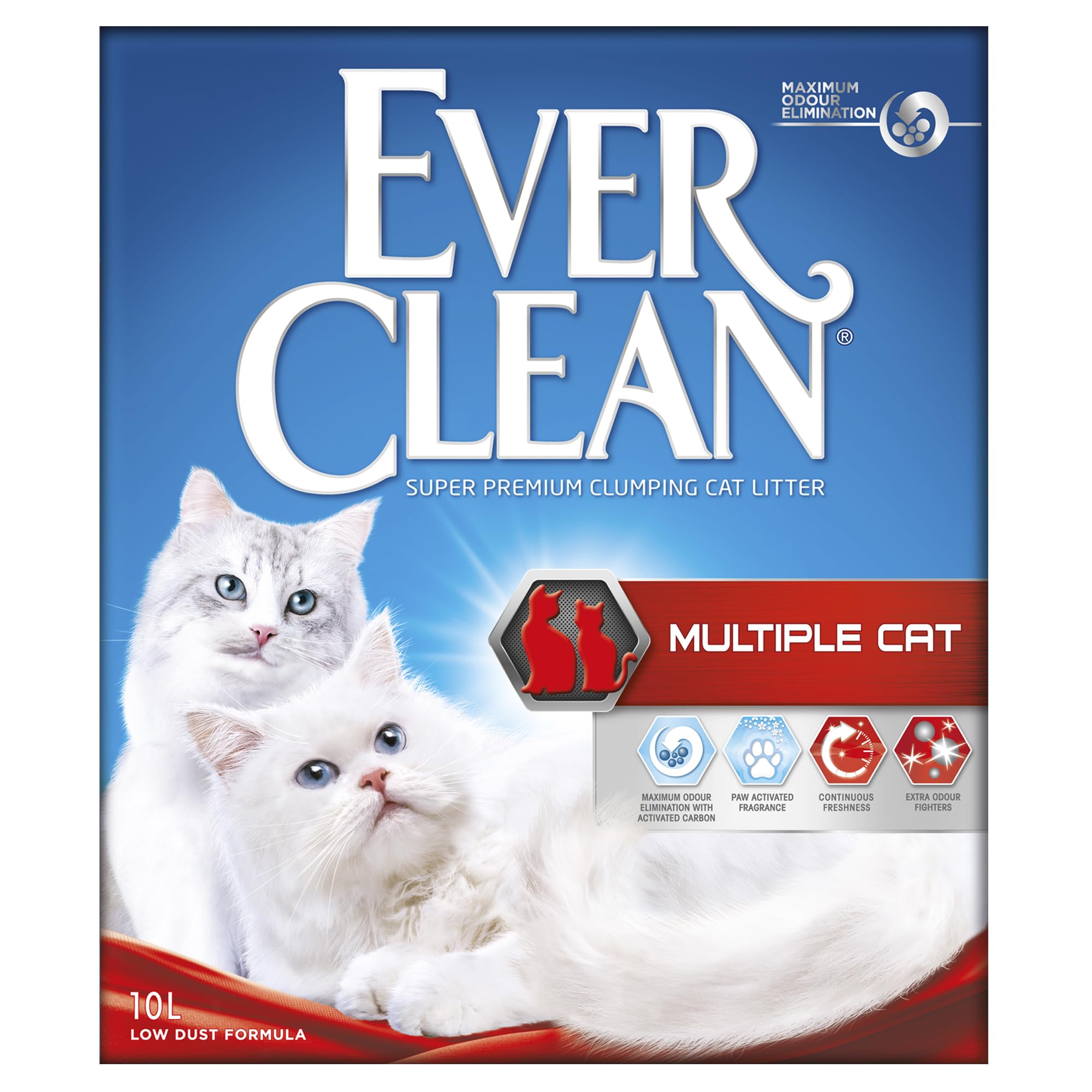 Ever Clean Clumping Cat Litter, Multiple Cat, Scented for long-lasting freshness