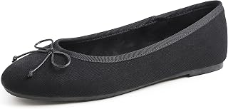 Feversole Women's Mary Jane Fashion,Elegant Women's Casual Shoes Ballerinas Soft Bottom Comfortable Walking Daily Mary Jane Fashion Shoes