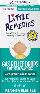Little Remedies Newborn Gas Relief Drops, Natural Berry, 1 Fl Oz | Relieves Discomfort From Gas, Baby Medicine with No Artificial Flavors or Dyes, Gentle, Simethicone