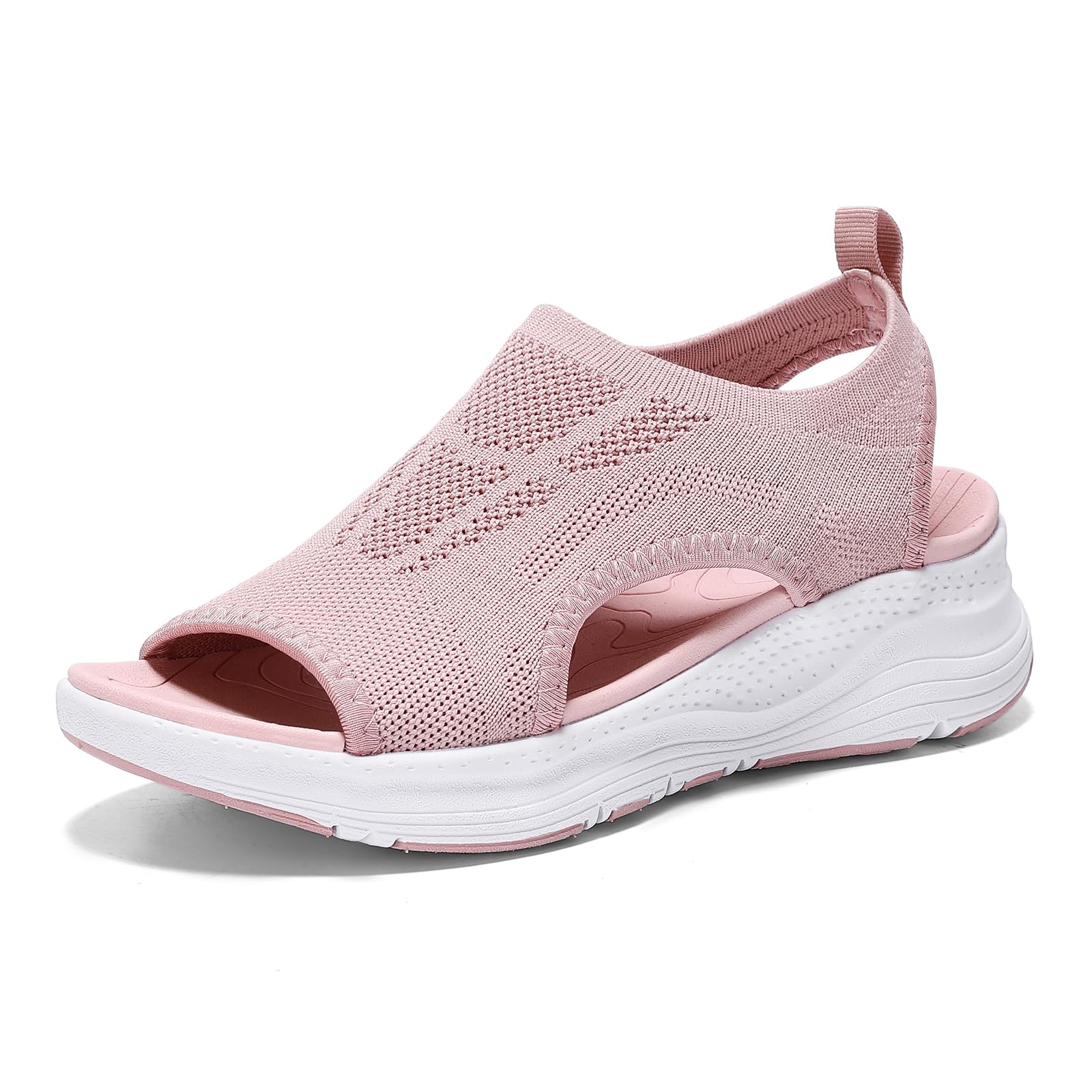 Walking Sandals for Women with Arch Support Comfortable Plantar Fasciitis Non-Sl