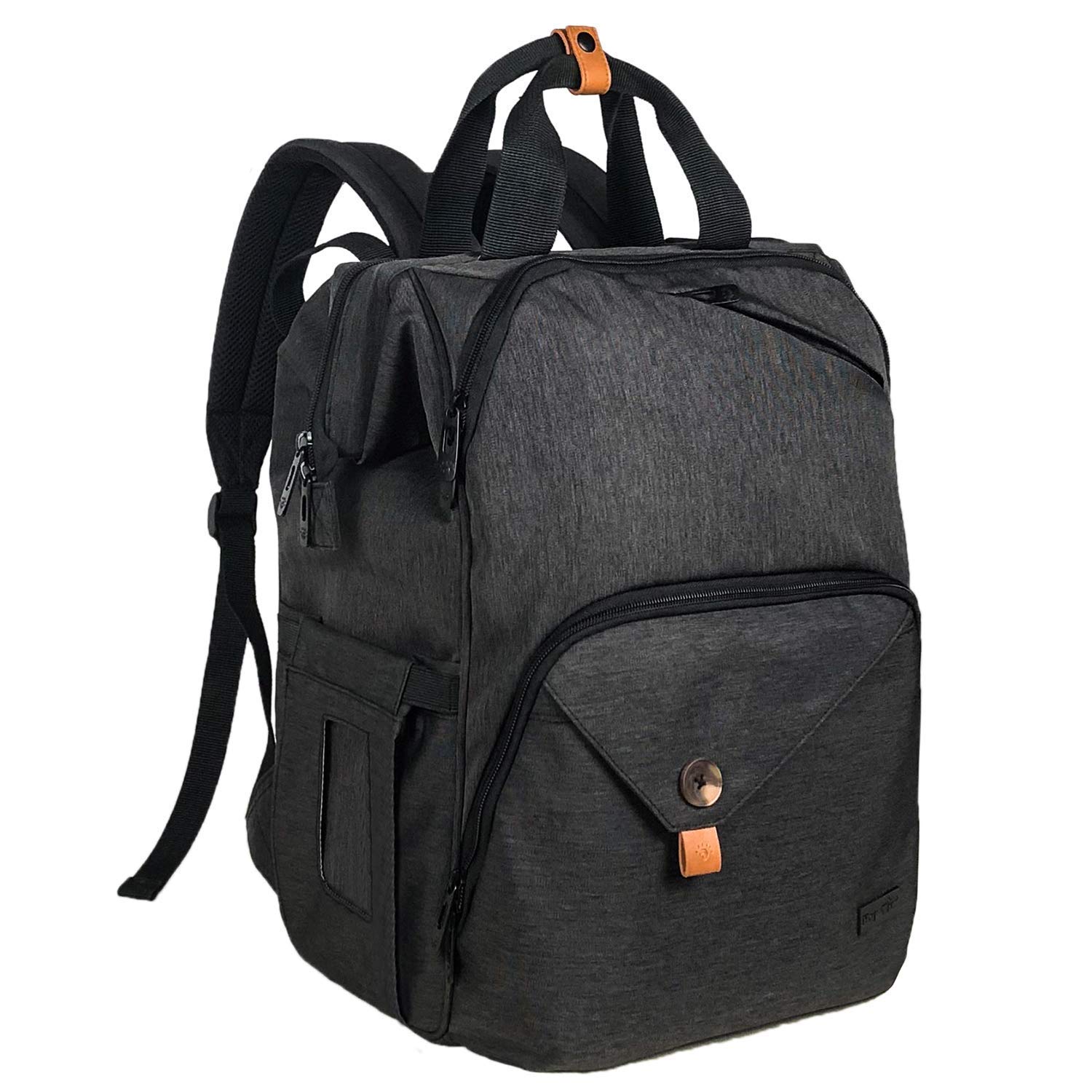 Hap Tim Diaper Bag Backpack,Large Capacity Travel Back Pack Maternity Baby Nappy