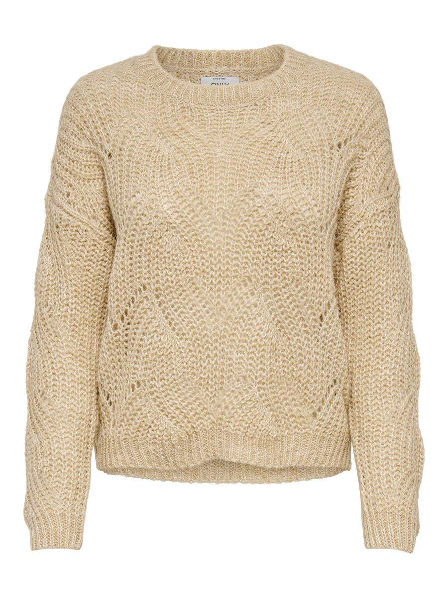 Only Onlhavana Women's Knt Noos L/S Suter Pullover Sweater