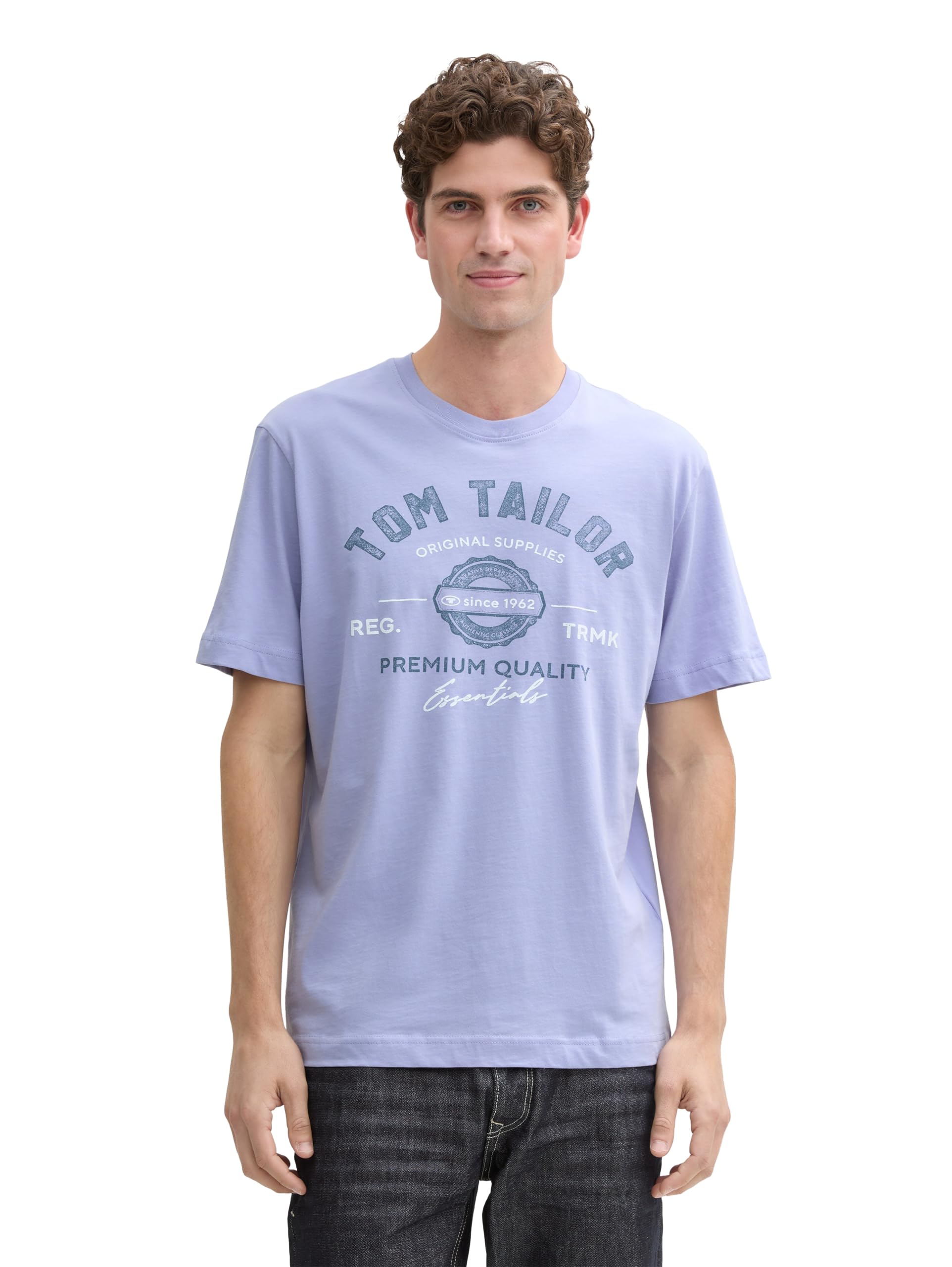 TOM TAILOR Men's logo print T-shirt