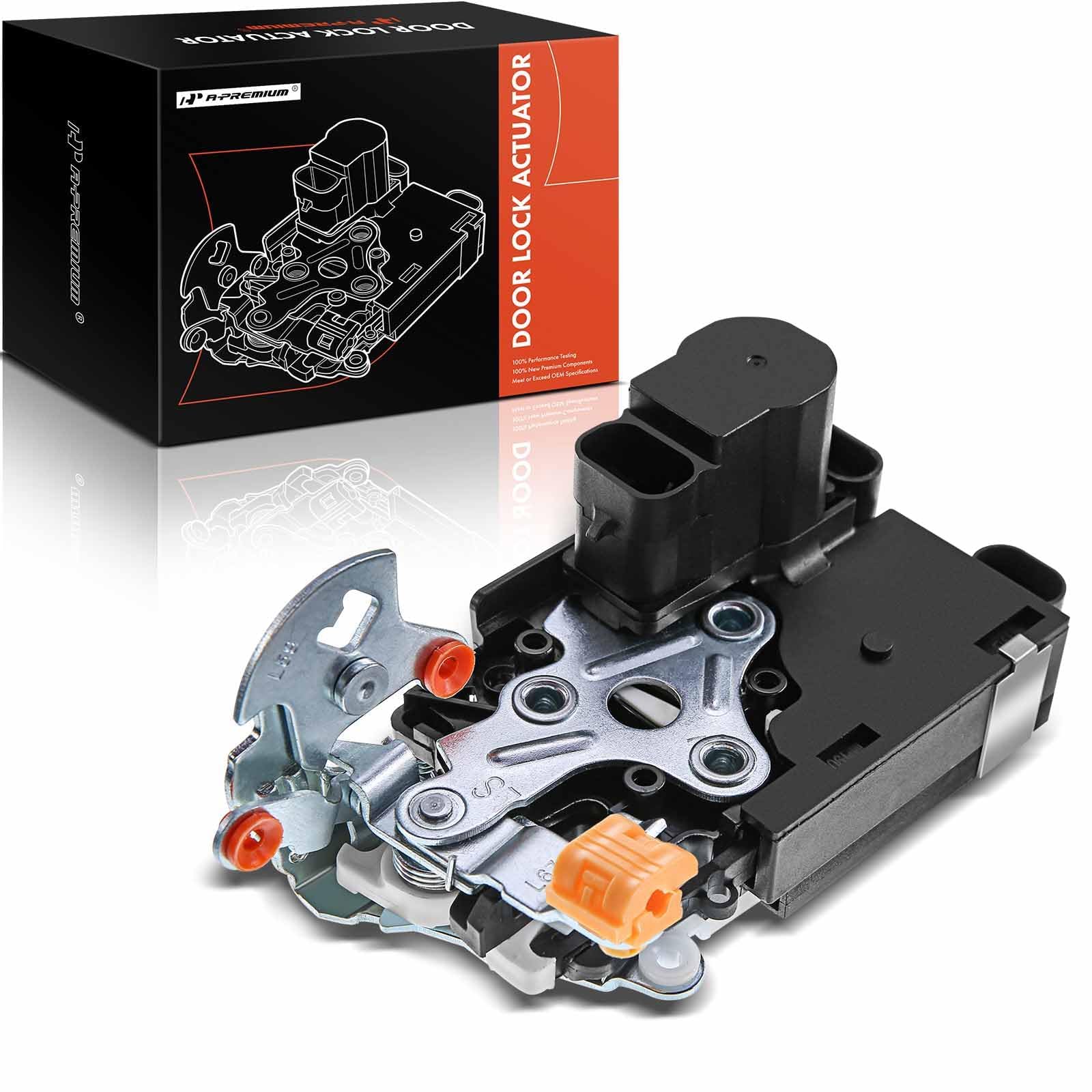 A-Premium Door Lock Latch Actuator Compatible with 2000-2007 Cadillac Escalade &