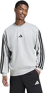 adidas Men's Essentials 3-Stripes French Terry Sweatshirt