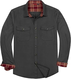 Alimens & Gentle AG-XXCS-JM02 Men's Button-Down Shirt (Pack of 1)