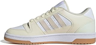 adidas Break Start Women's Basketball Shoes, Ivory/Ivory/Cloud White, 6.5, Ivory Ivory White Cloud, 40 EU