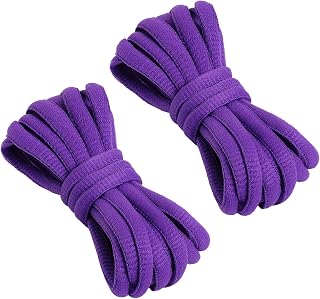 VSUDO Oval Shoelaces for Trainers Sports Shoes, Oval Sport Shoelaces, Running Shoelaces, Running Shoe Laces for Women or Men - 1 Pair or 2 Pairs