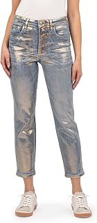 KUT from the Kloth Kelsey High Rise Ankle Flare Clean Hem