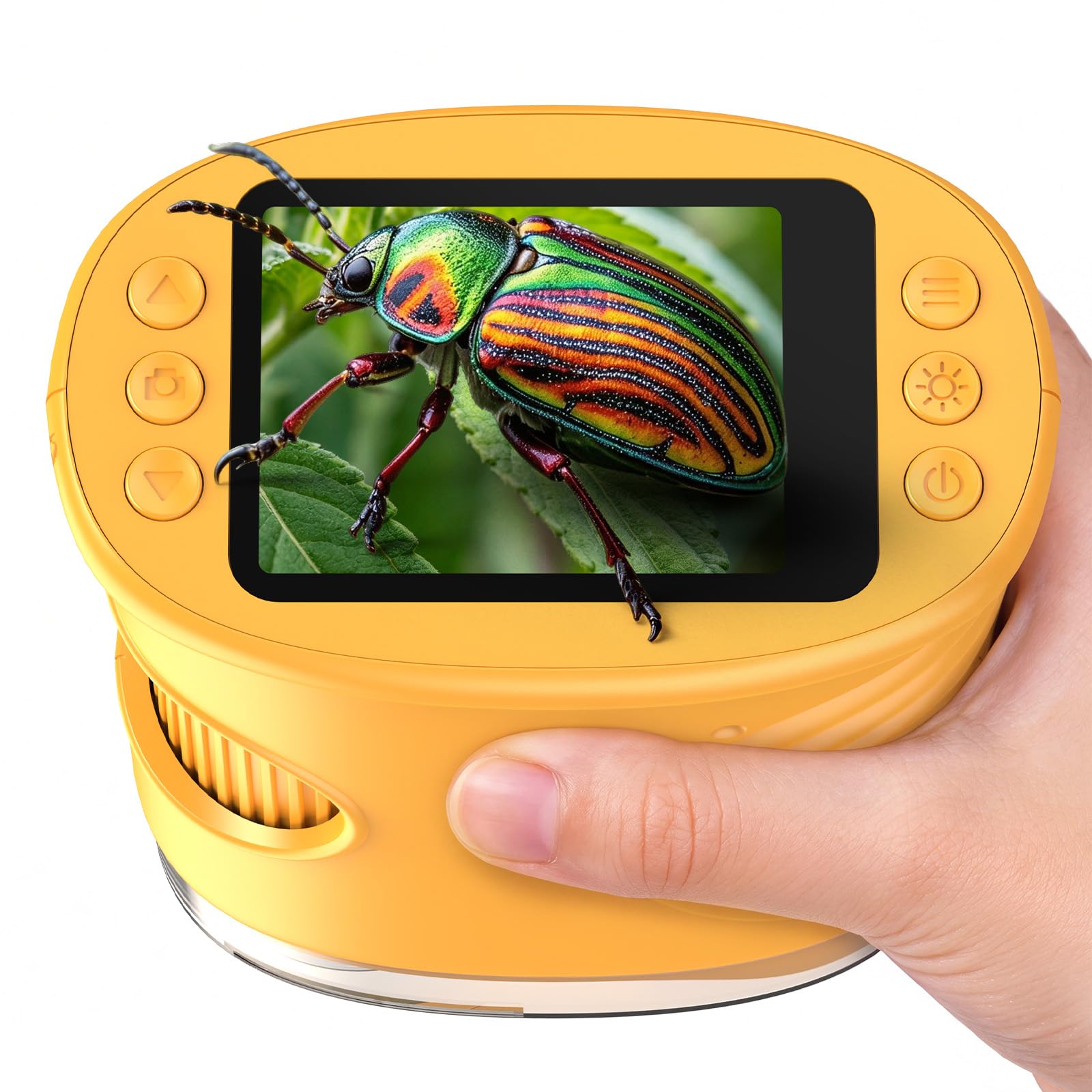 1000X Microscope for Kids, Handheld Digital Microscope with 4K HD Screen | STEM 