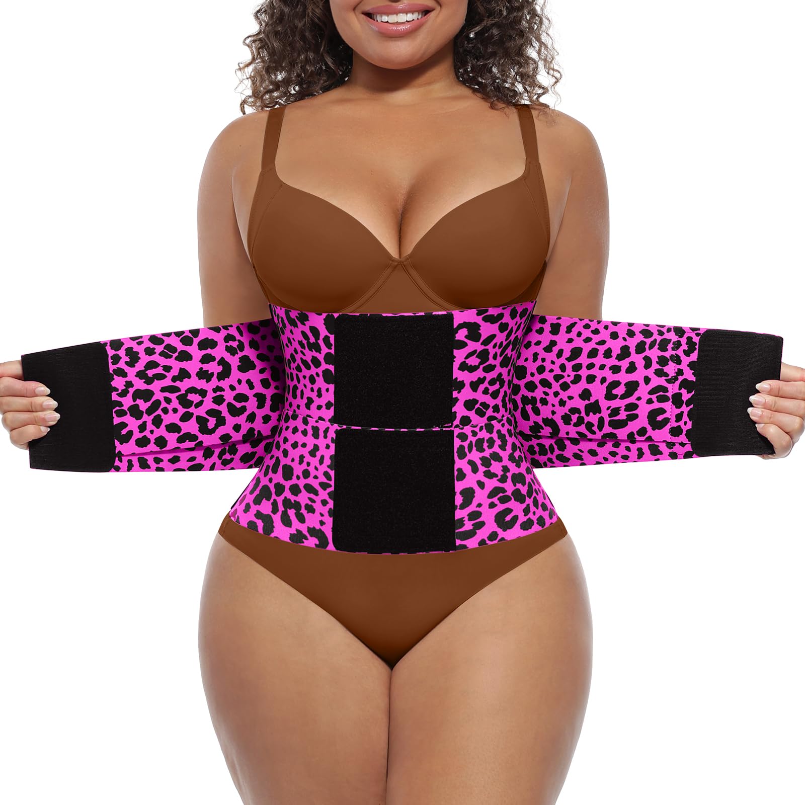FeelinGirl Waist Trainer Lungo Torso Vita Cincher Trimmer Ab Cintura Controllo P